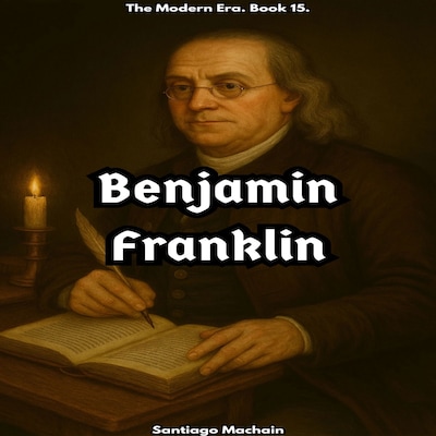 Benjamin Franklin – omslag til lydbogen af Santiago  Machain
