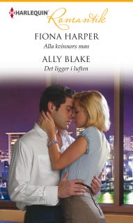 Alla kvinnors man / Det ligger i luften – omslag till ljudboken av Ally Blake,Fiona Harper