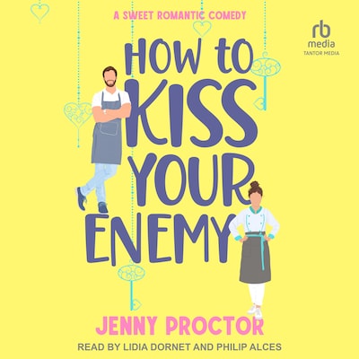 How to Kiss Your Enemy – omslag til lydbogen af Jenny Proctor