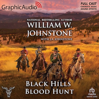 Black Hills Blood Hunt [Dramatized Adaptation] – omslag til lydbogen af William W. Johnstone, J.A. Johnstone