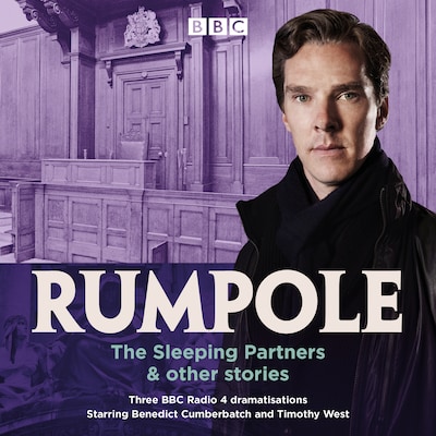 Rumpole: The Sleeping Partners & other stories – omslag til lydbogen af John Mortimer
