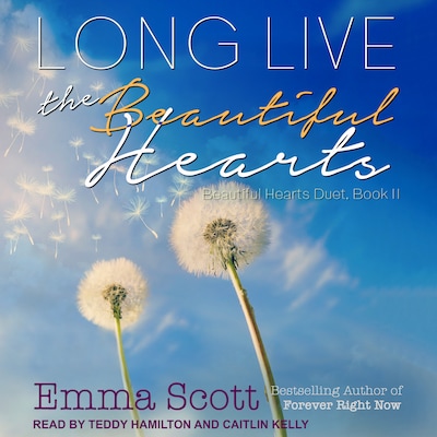 Long Live the Beautiful Hearts – omslag til lydbogen af Emma Scott