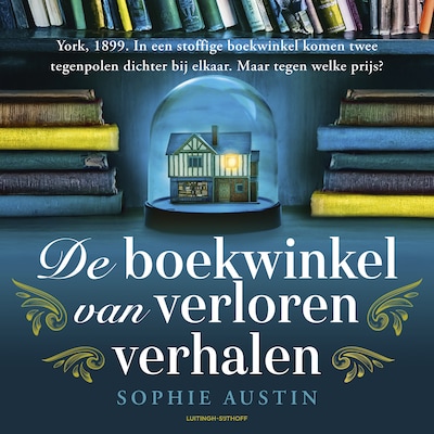De boekwinkel van verloren verhalen – omslag van het luisterboek van Sophie Austin