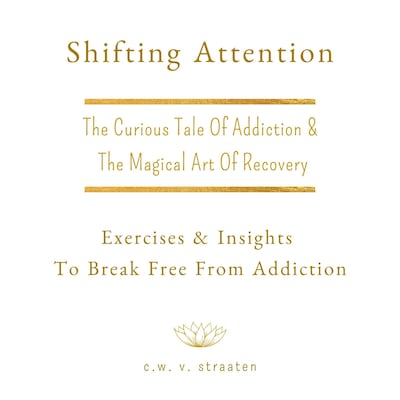 Shifting Attention: The Curious Tale Of Addiction – omslag van het luisterboek van C.W. V. Straaten