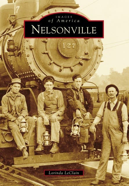 Nelsonville – omslag til lydbogen af Lorinda Leclain
