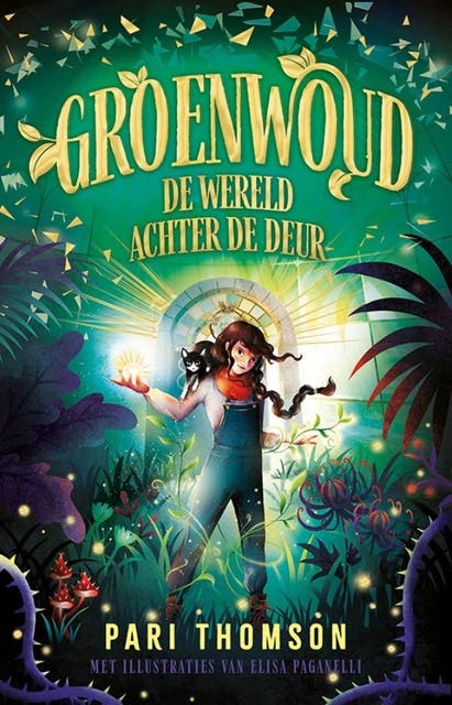 De wereld achter de deur – omslag van het luisterboek van Pari Thomson