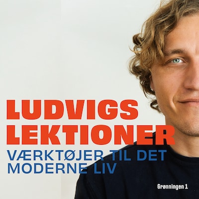 Ludvigs Lektioner – omslag til lydbogen af Ludvig Larsen