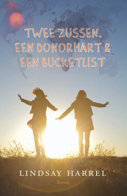 Twee zussen, een donorhart & een bucketlist – omslag van het luisterboek van Lindsay Harrel