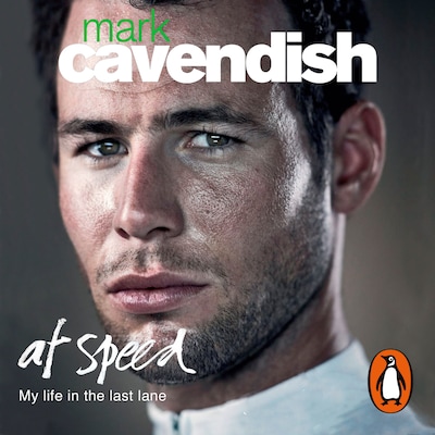 At Speed – omslag til lydbogen af Mark Cavendish