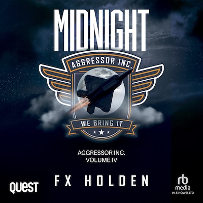 Midnight – omslag til lydbogen af F X Holden