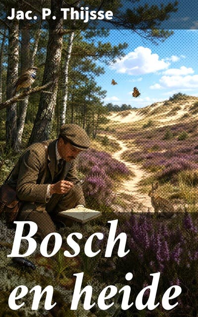 Bosch en heide – omslag van het luisterboek van Jac P Thijsse
