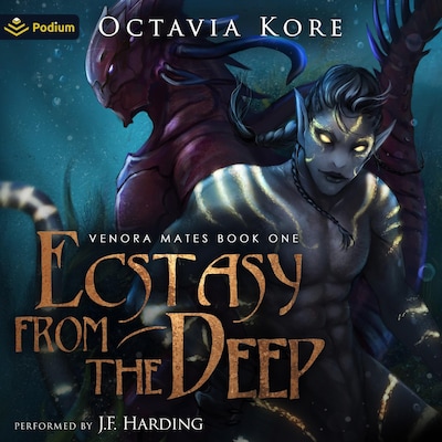 Ecstasy from the Deep – omslag til lydbogen af Octavia Kore
