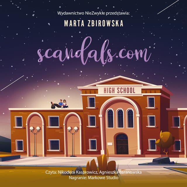 Scandals.com – okładka audiobooka, autor Marta Zbirowska