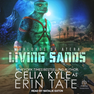 Living Sands – omslag til lydbogen af Celia Kyle