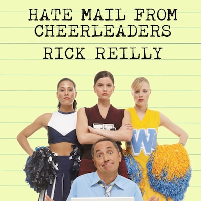 Hate Mail from Cheerleaders – omslag til lydbogen af Rick Reilly