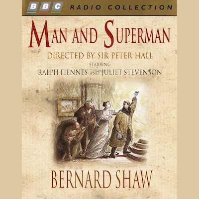 Man & Superman – omslag til lydbogen af Bernard Shaw