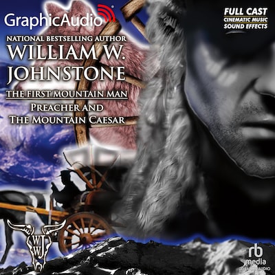 Preacher and the Mountain Caesar [Dramatized Adaptation] – omslag til lydbogen af William W. Johnstone