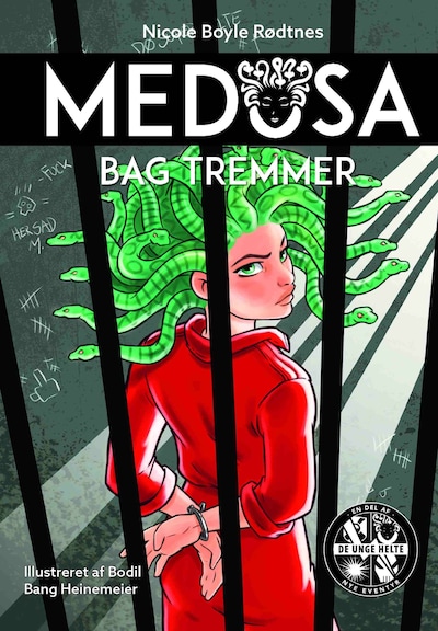 Medusa 5: Bag tremmer – omslag til lydbogen af Nicole Boyle Rødtnes