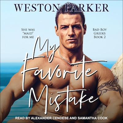 My Favorite Mistake – omslag til lydbogen af Weston Parker