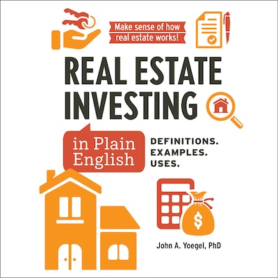 Real Estate Investing in Plain English – omslag til lydbogen af John A Yoegel