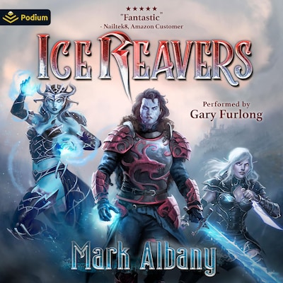 Ice Reavers – omslag til lydbogen af Mark Albany