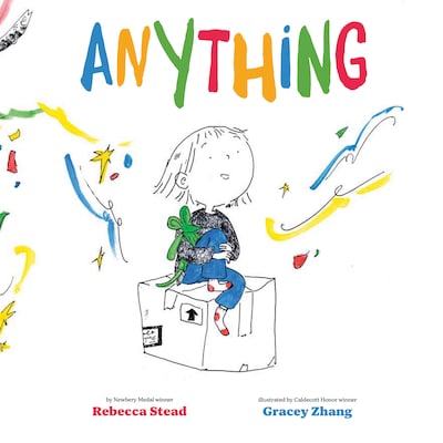 Anything – omslag til lydbogen af Rebecca Stead