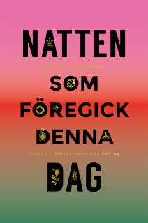 Natten som föregick denna dag – omslag till ljudboken av Johanne Lykke Naderehvandi