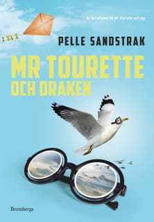 Mr Tourette och draken – omslag till ljudboken av Pelle Sandstrak