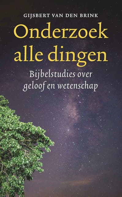 Onderzoek alle dingen: Bijbelstudies over geloof en wetenschap – omslag van het luisterboek van Gijsbert van den Brink