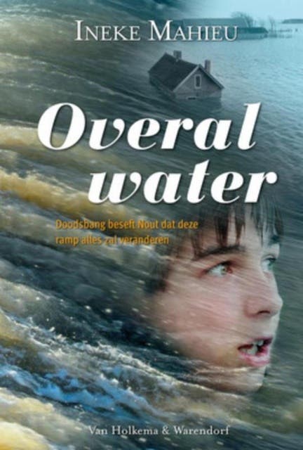 Overal water – omslag van het luisterboek van Ineke Mahieu