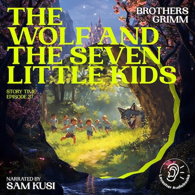 The Wolf and the Seven Little Kids (Story Time, Episode 37) – omslag til lydbogen af Brothers Grimm