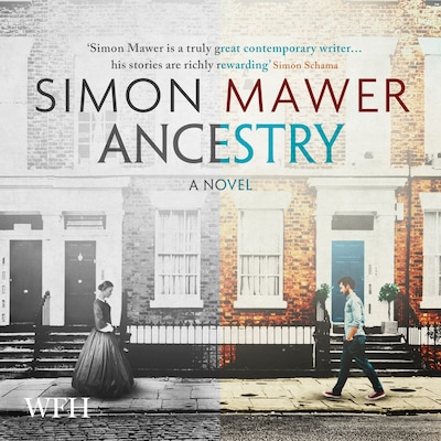 Ancestry – omslag til lydbogen af Simon Mawer