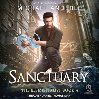 Sanctuary – omslag til lydbogen af Michael Anderle