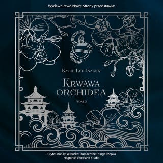 Krwawa Orchidea – okładka audiobooka, autor Kylie Lee Baker