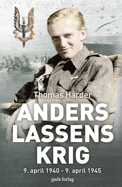 Anders Lassens krig – omslag til lydbogen af Thomas Harder