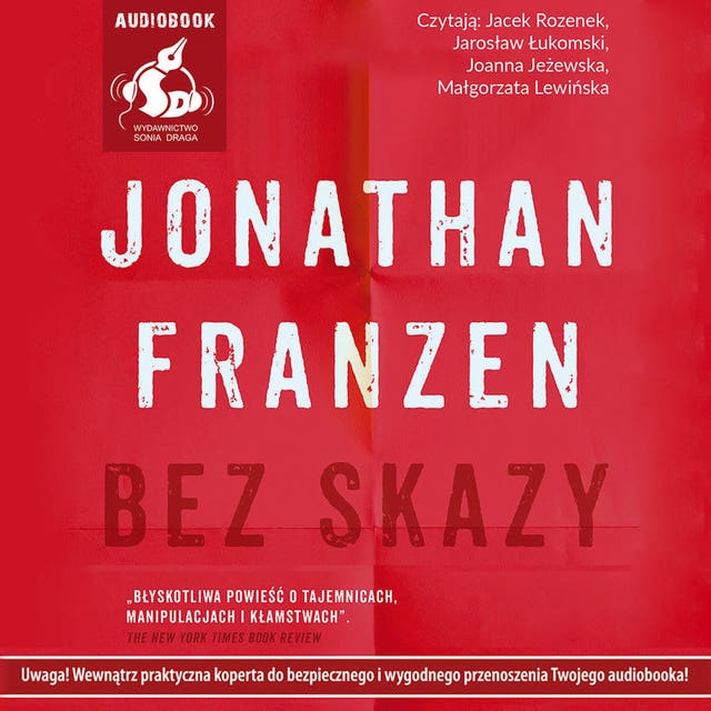 Bez skazy – okładka audiobooka, autor Jonathan Franzen