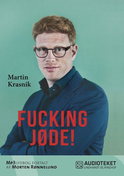 Fucking jøde! – omslag til lydbogen af Martin Krasnik