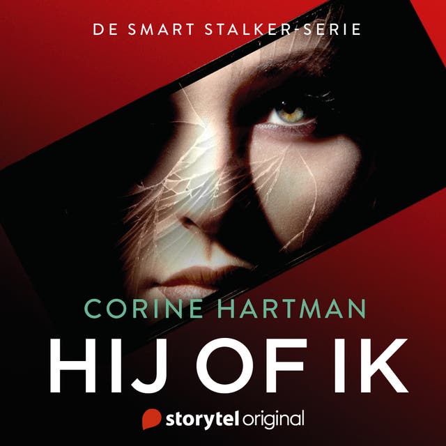 Hij of ik – omslag van het luisterboek van Corine Hartman