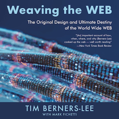 Weaving the Web – omslag van het luisterboek van Tim Berners-Lee