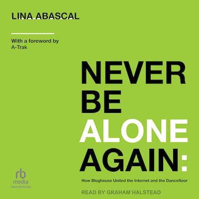 Never Be Alone Again – omslag til lydbogen af Lina Abascal