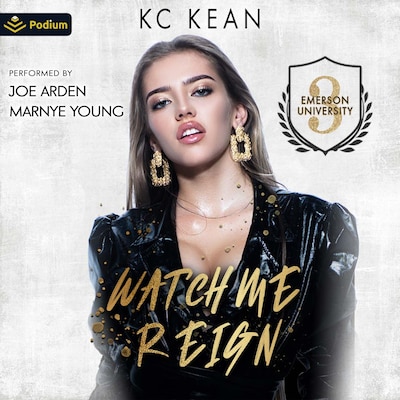 Watch Me Reign – omslag til lydbogen af KC Kean