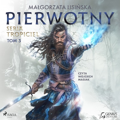 Pierwotny – okładka audiobooka, autor Małgorzata Lisińska
