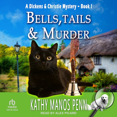 Bells, Tails & Murder – omslag til lydbogen af Kathy Manos Penn