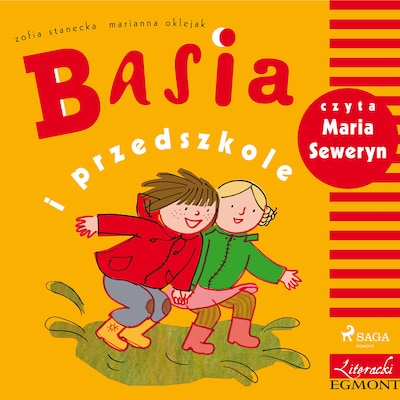 Basia i przedszkole – okładka audiobooka, autor Zofia Stanecka