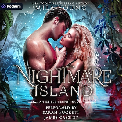 Nightmare Island – omslag til lydbogen af Mila Young