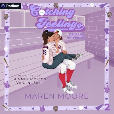 Catching Feelings – omslag til lydbogen af Maren Moore