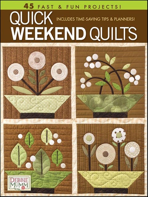 Quick Weekend Quilts – omslag til lydbogen af Debbie Mumm