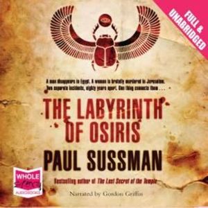 The Labyrinth of Osiris – okładka audiobooka, autor Paul Sussman