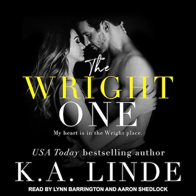 The Wright One – omslag til lydbogen af K.A. Linde