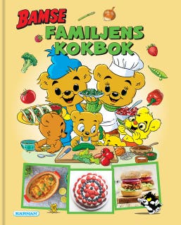 Bamse Familjens kokbok – omslag till ljudboken